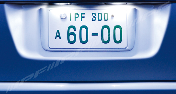 IPF / LEDナンバーウェッジ 504N /302N 3Dトライアングル